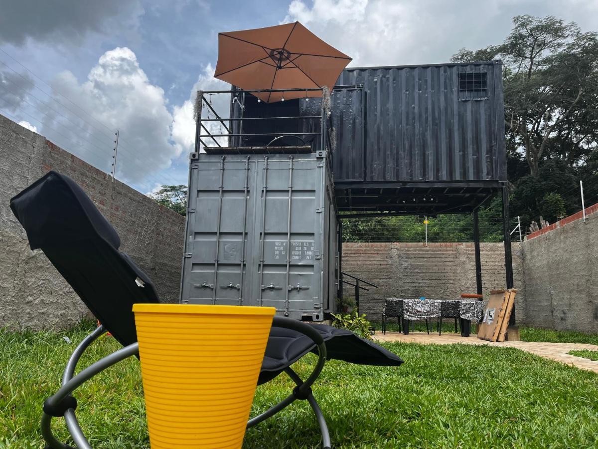 Container-Spa Quente, Projetor Cine, Lareira, Churrasqueira-20Km De Brotas Torrinha Dış mekan fotoğraf